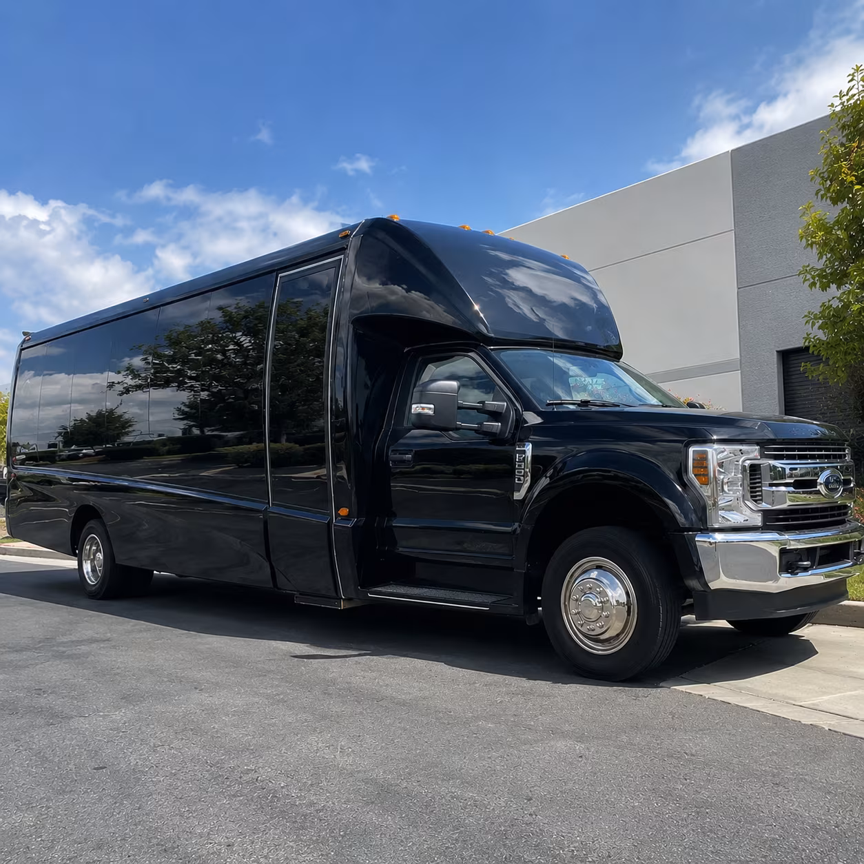 glendale employee transportation onboard seating