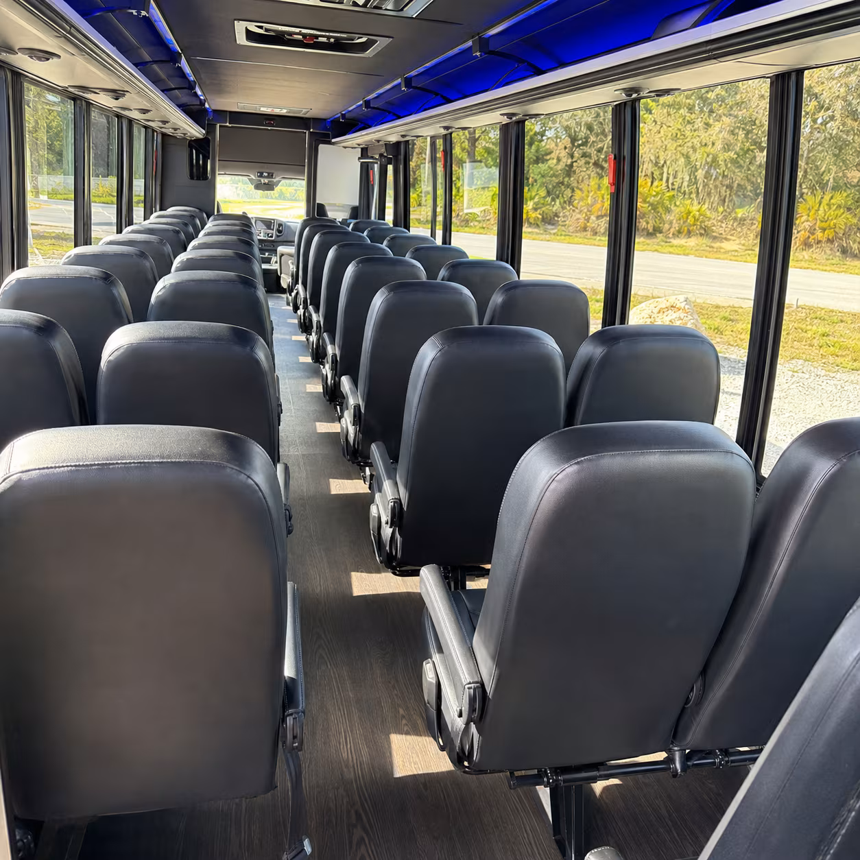 glendale government military transportation onboard seating