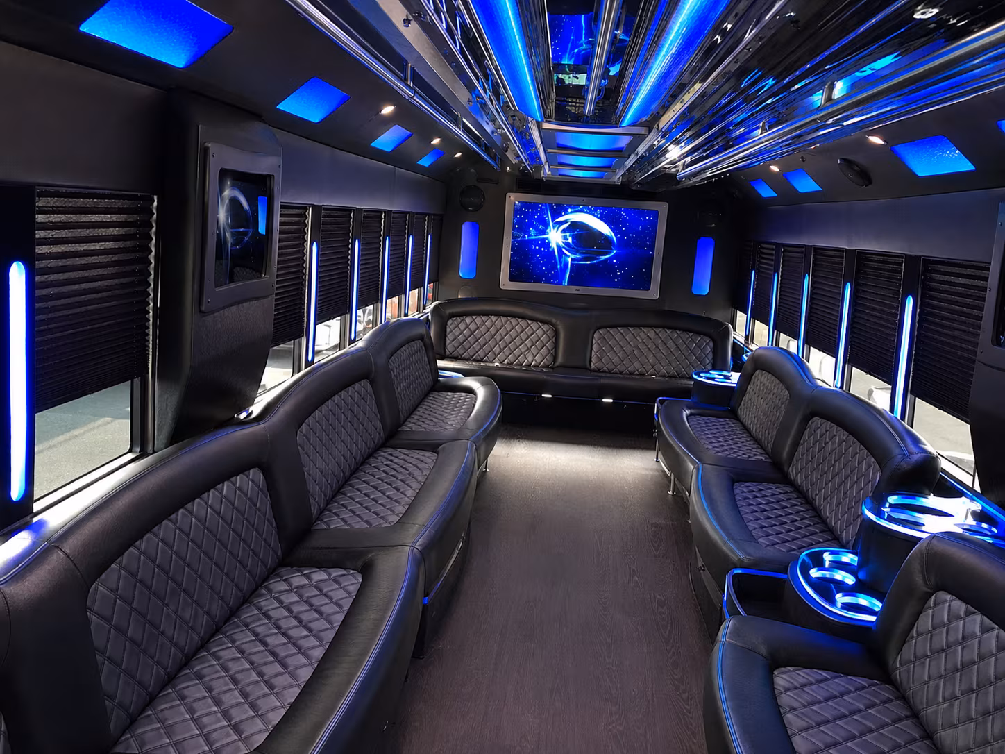 glendale holiday party bus rental