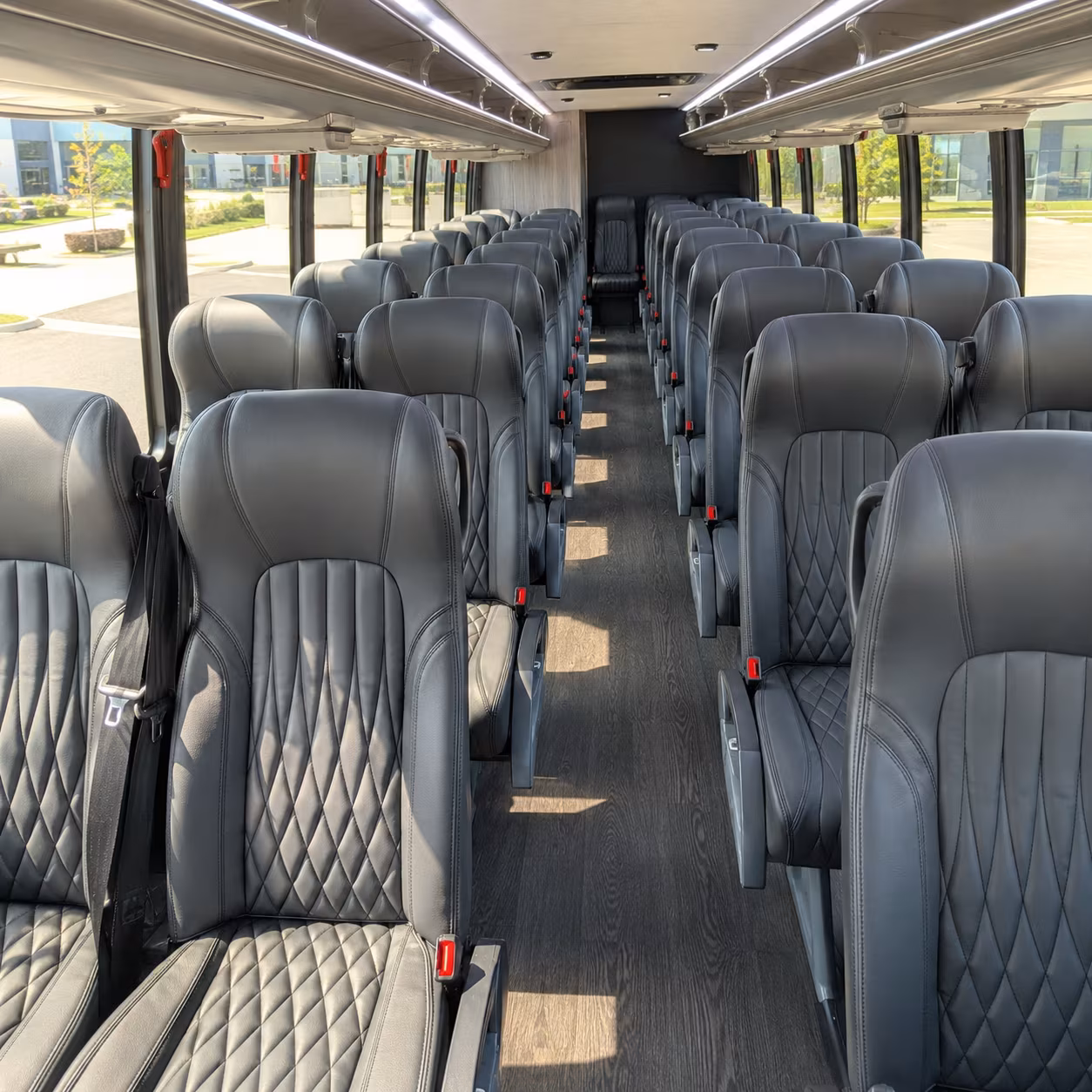 glendale long distance transportation onboard seating