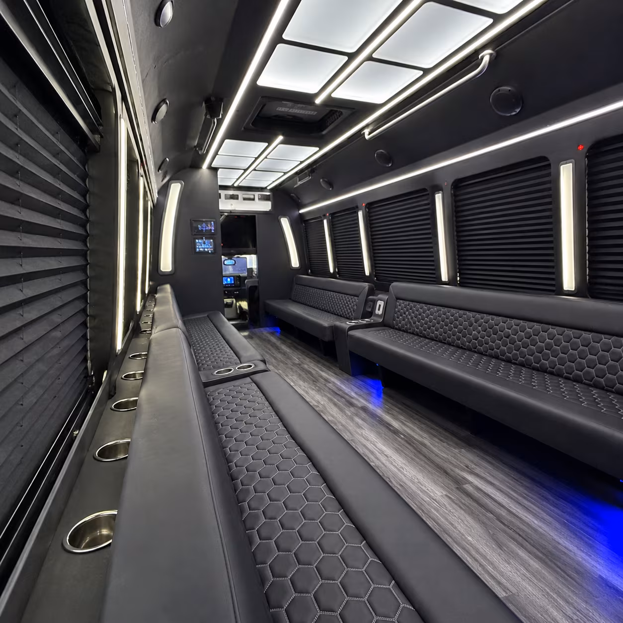 glendale party bus rentals inside